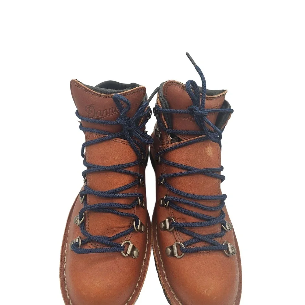 Danner Montain Pass Rio Brown Gore-Tex Hiking Boots US 8 Lace-Up